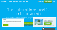 Desktop Screenshot of payrexx.com